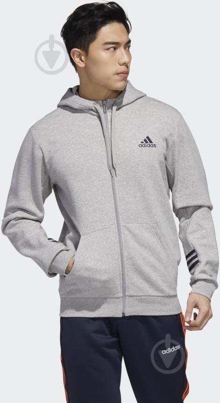 Джемпер Adidas M E COMF HD TT GD5457 р. XL серый - фото 3
