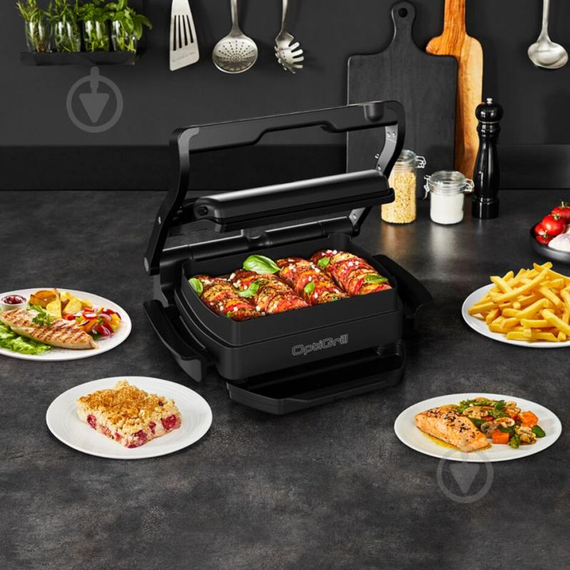 Гриль контактный Tefal OptiGrill + GC714834 - фото 10