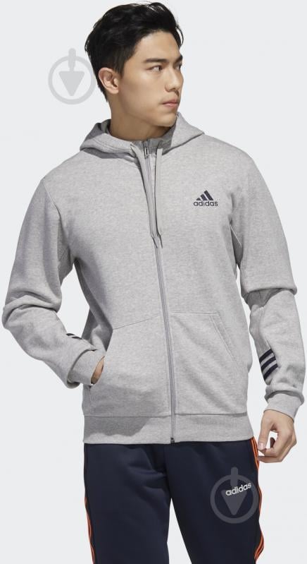 Джемпер Adidas M E COMF HD TT GD5457 р. 2XL серый - фото 3