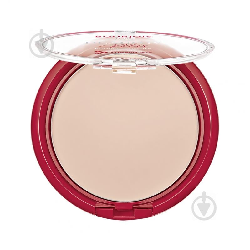 Пудра компактная Bourjois HEALTHY MIX витаминная 01 Porcelain 10 г - фото 3