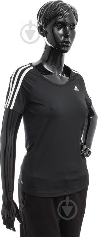 Футболка Adidas BASIC 3S P TEE AY7823 р.2XS черный - фото 2