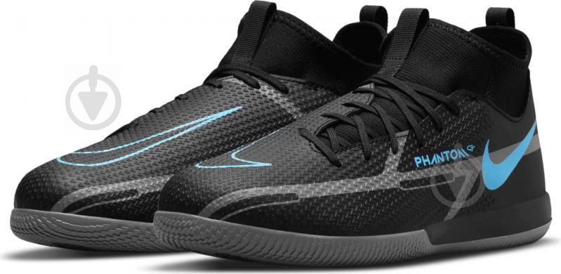 Футзальне взуття Nike Jr. Phantom GT2 Academy Dynamic Fit IC DC0815-004 р.35,5 чорний - фото 7