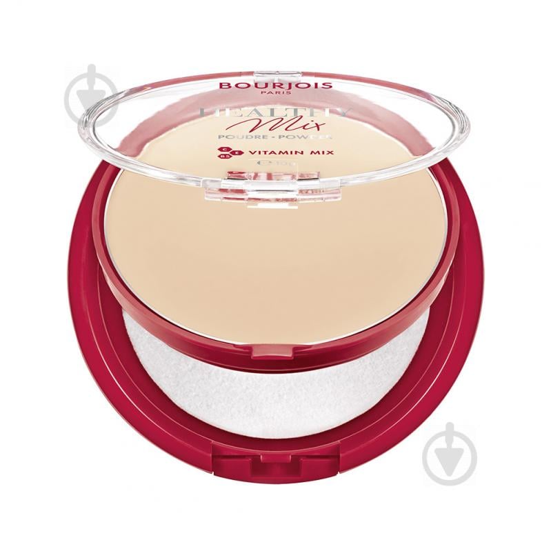 Пудра компактна Bourjois HEALTHY MIX вітамінна 02 light beige 10 г - фото 4