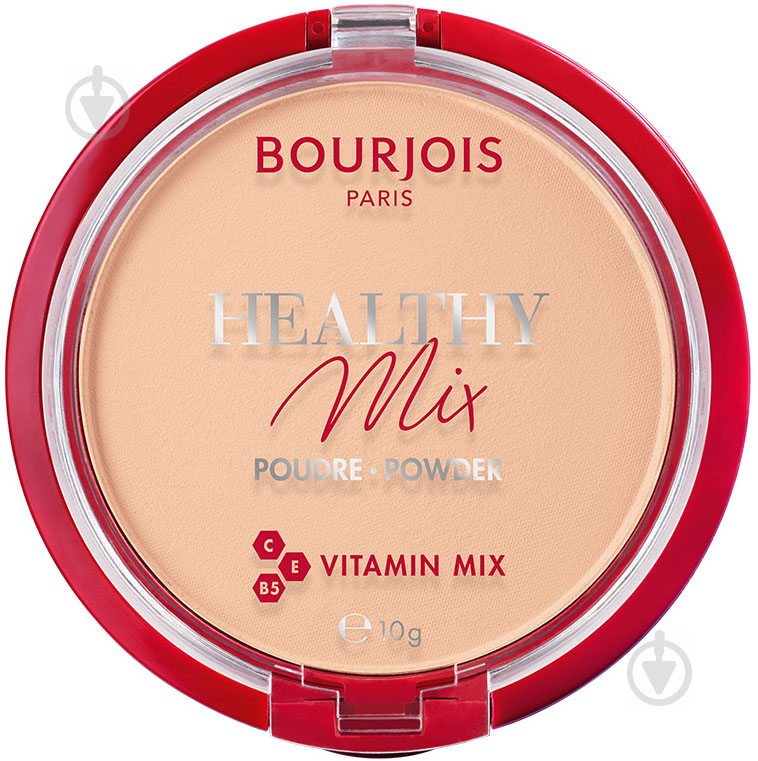 Пудра компактна Bourjois HEALTHY MIX вітамінна 02 light beige 10 г - фото 1