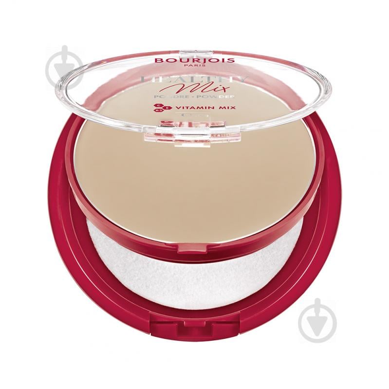 Пудра компактная Bourjois HEALTHY MIX витаминная 04 light bronze 10 г - фото 4