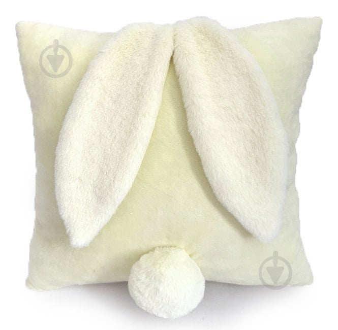 Подушка декоративна BunnyDream 37x37 см молочний Гулівер Країна - фото 1 Подушка декоративна BunnyDream 37x37 см молочний Гулівер Країна - фото 1