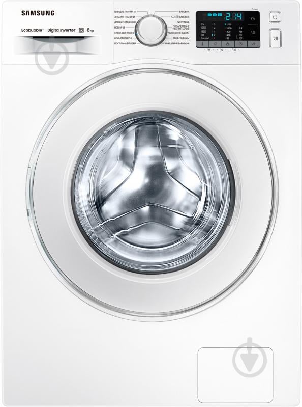 Стиральная машина Samsung WW80J52K0JW/UA - фото 1