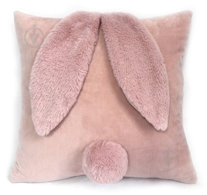 Подушка декоративна BunnyDream 37x37 см пудровий Гулівер Країна - фото 1