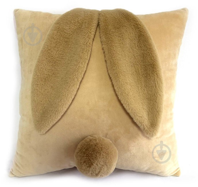 Подушка декоративна BunnyDream 37x37 см капучино Гулівер Країна - фото 1 Подушка декоративна BunnyDream 37x37 см капучино Гулівер Країна - фото 1