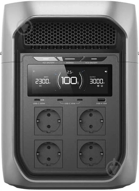 Зарядна станція EcoFlow Delta 3 Max Plus (2048 Вт·год) - фото 3 Зарядна станція EcoFlow Delta 3 Max Plus (2048 Вт·год) - фото 3