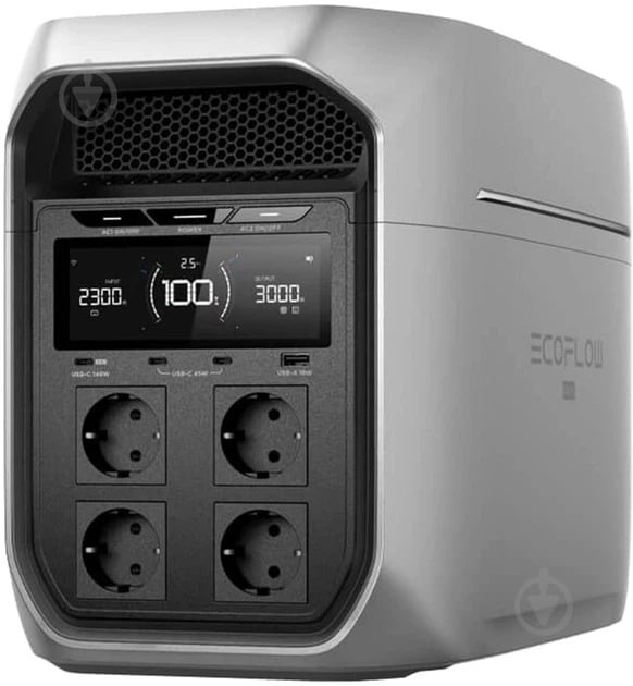Зарядна станція EcoFlow Delta 3 Max Plus (2048 Вт·год) - фото 1 Зарядна станція EcoFlow Delta 3 Max Plus (2048 Вт·год) - фото 1