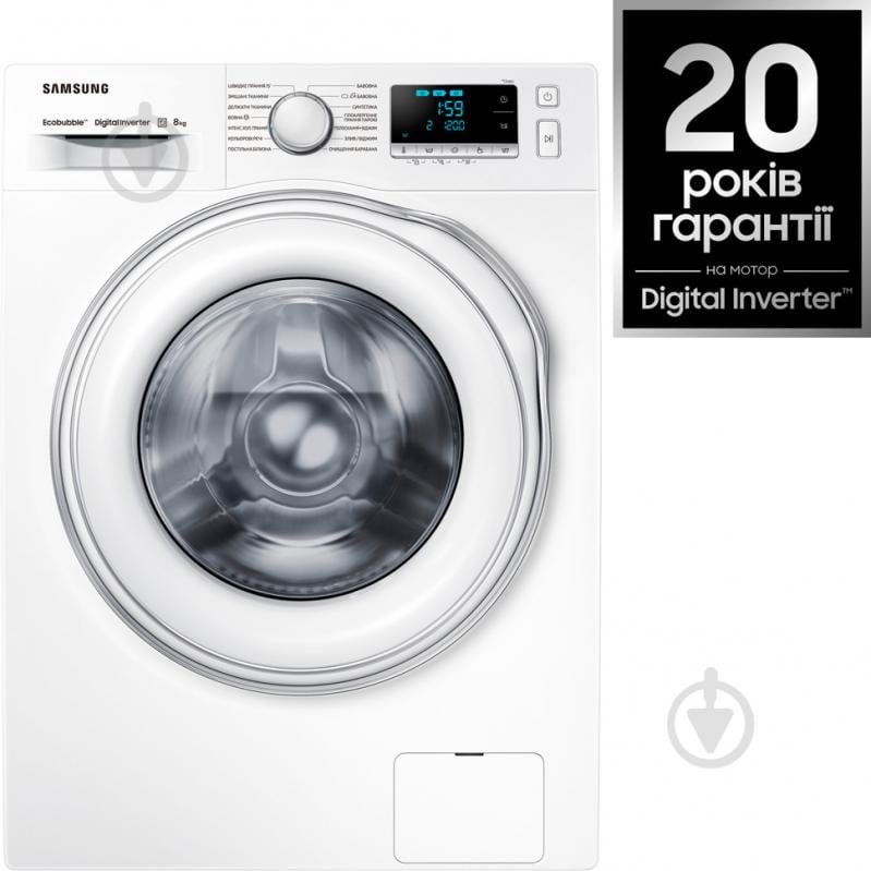 Стиральная машина Samsung WW80J62E0FW/UA - фото 2