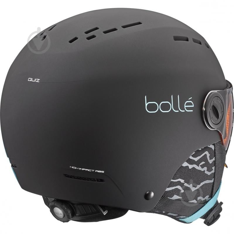 Шолом Bolle Quiz Visor 31937-Black 52-55 чорний - фото 6 Шолом Bolle Quiz Visor 31937-Black 52-55 чорний - фото 6