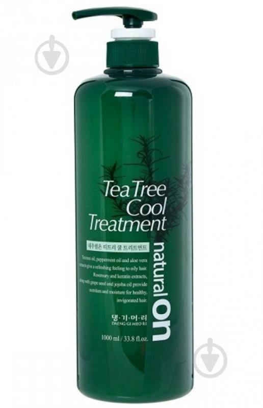 Бальзам Daeng Gi Meo Ri Tea Tree Cool Treatment охолоджуючий на основі чайного дерева 1000 мл - фото 1