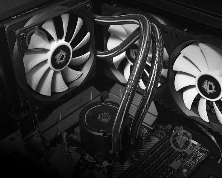 Вентилятор ID-Cooling XF-12025-SD-W - фото 4 Вентилятор ID-Cooling XF-12025-SD-W - фото 4