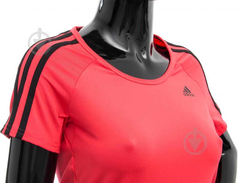 Футболка Adidas BASIC 3S P TEE AZ3250 р.S коралловый - фото 4