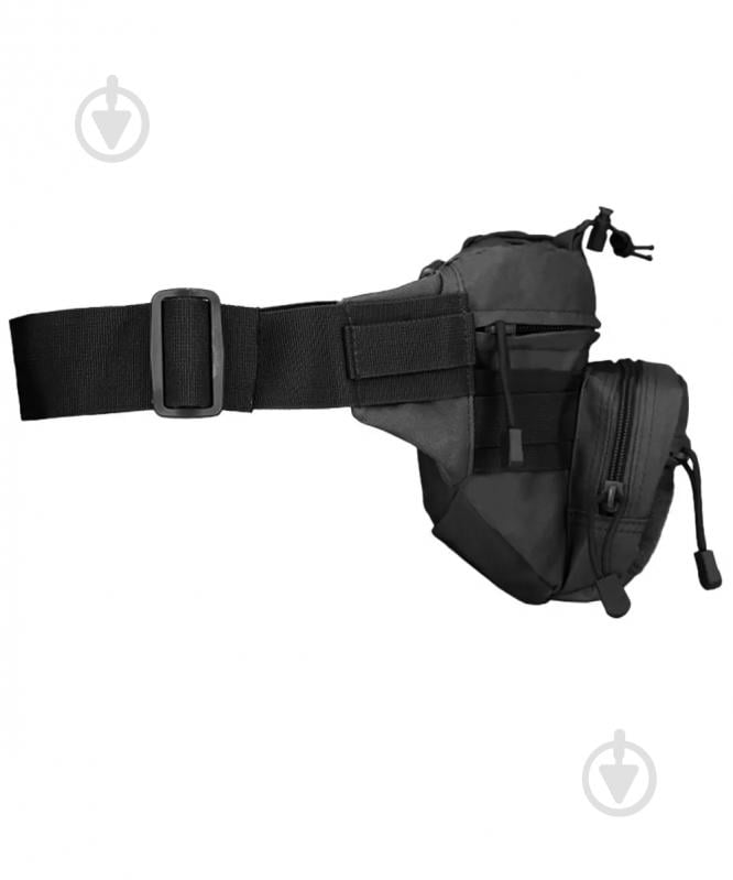 Сумка 1991 ТМ поясная тактическая, черная - фото 3 Сумка 1991 ТМ поясная тактическая, черная - фото 3