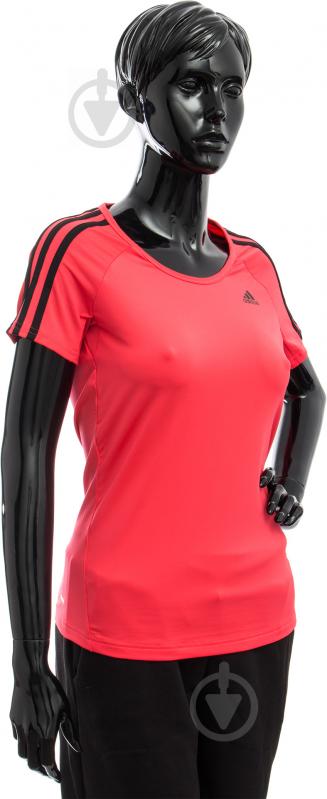 Футболка Adidas BASIC 3S P TEE AZ3250 р.M кораловий - фото 2