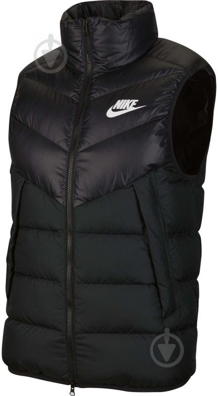 Жилет Nike M NSW DWN FILL WR VEST NFS CV8974-010 р.L черный - фото 1