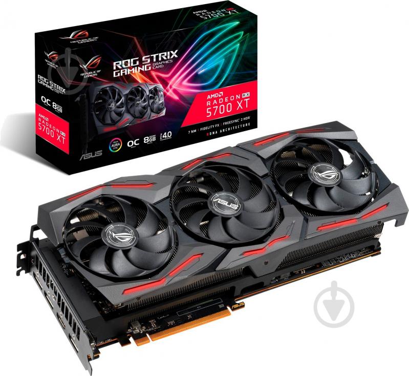 Видеокарта Asus Radeon RX 5700 8GB GDDR6 256bit (STRIX-RX5700XT-O8G-GAM) - фото 13