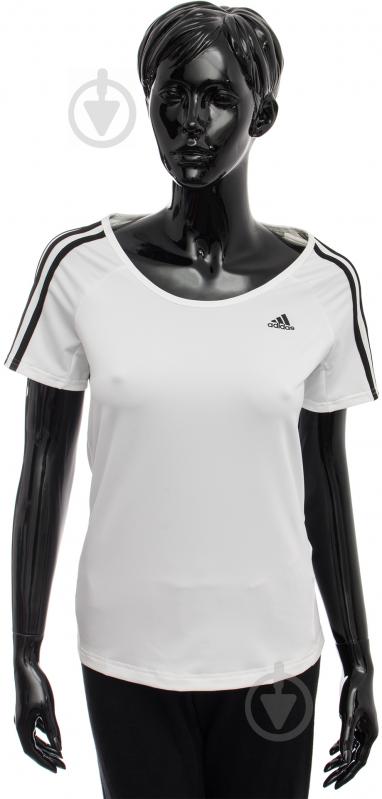 Футболка Adidas BASIC 3S P TEE AZ5830 р.2XS білий - фото 1