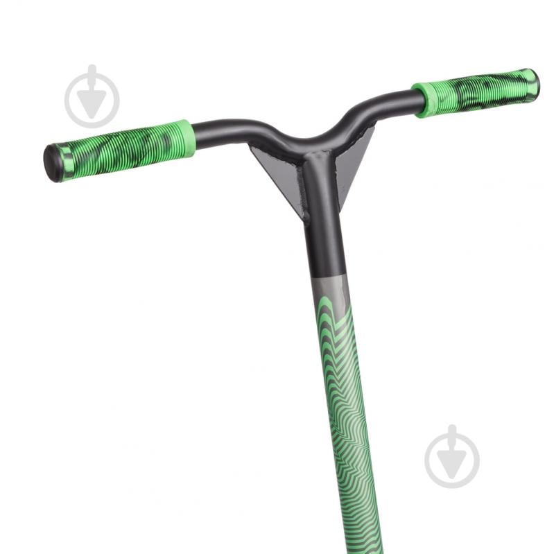 Самокат Firefly ST 350 черно-зеленый 423422-900050 - фото 3