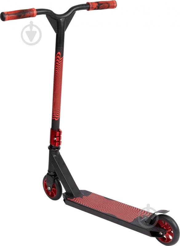 Самокат Firefly ST 350 черный с красным 423422-901050 - фото 2 Самокат Firefly ST 350 черный с красным 423422-901050 - фото 2