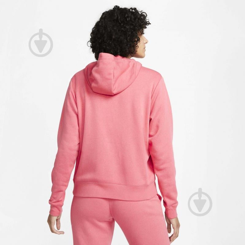 Джемпер Nike W NSW FLC GX FNL HOODIE FTRA DD5836-622 р. XS розовый - фото 2