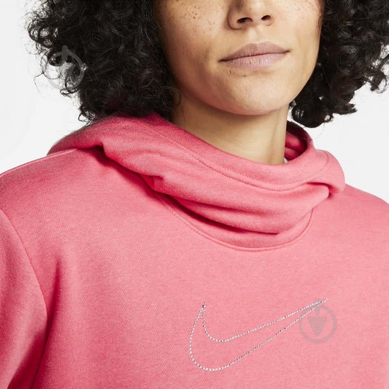 Джемпер Nike W NSW FLC GX FNL HOODIE FTRA DD5836-622 р. XS рожевий - фото 3