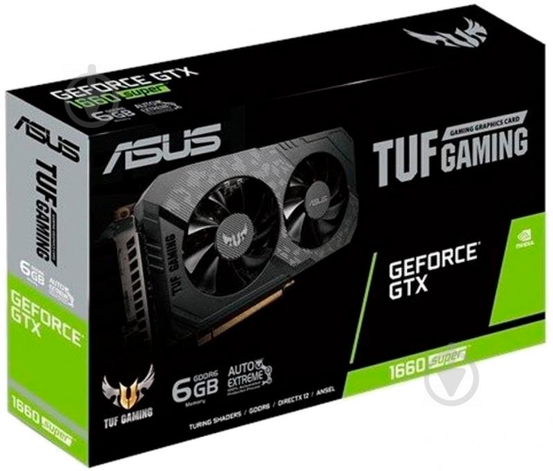 Видеокарта Asus GeForce GTX 1660 6GB GDDR6 192bit (TUF-GTX1660S-6G-GAMING) - фото 7