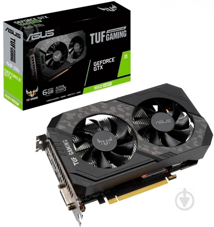 Видеокарта Asus GeForce GTX 1660 6GB GDDR6 192bit (TUF-GTX1660S-6G-GAMING) - фото 6