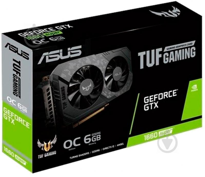 Відеокарта Asus GeForce GTX 1660 6GB GDDR6 192bit (TUF-GTX1660S-O6G-GAMING) - фото 7