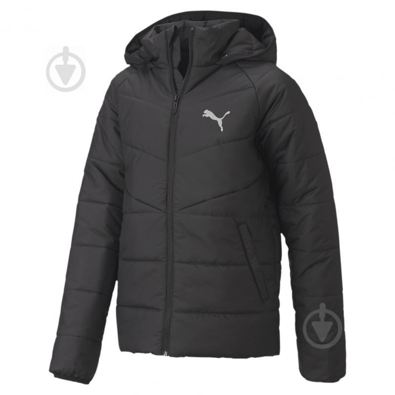 Куртка зимняя Puma CB Padded Jacket 58307901 черная - фото 1