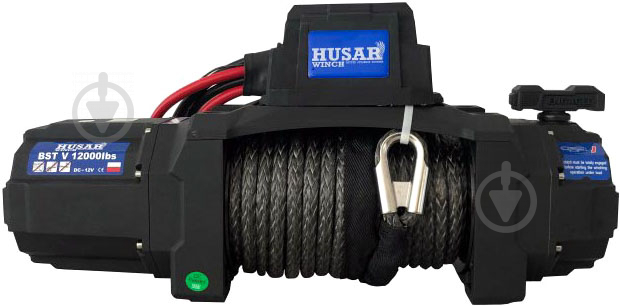 Лебедка Husar BST V 12000 Lbs synthetic 5443 кг 12 В - фото 1