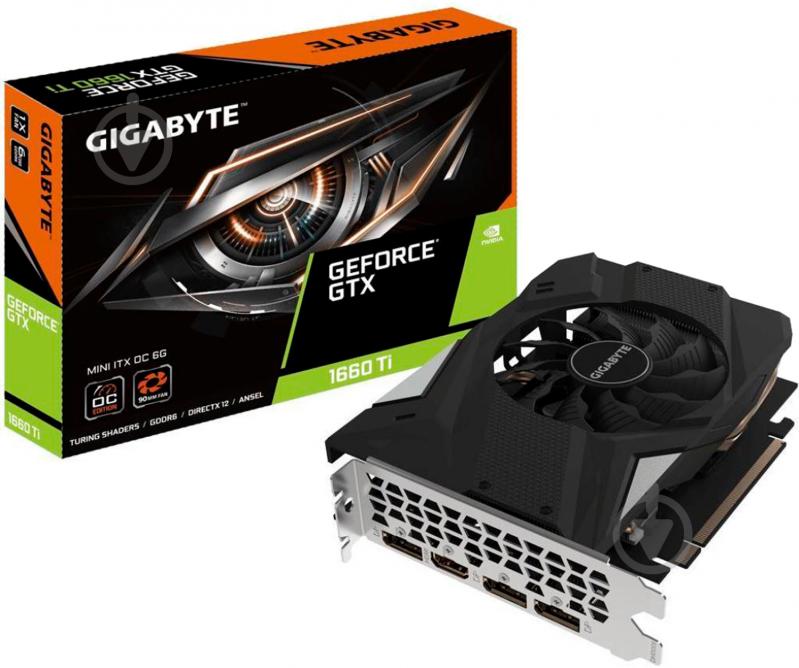 Видеокарта Gigabyte GeForce GTX 1660 6GB GDDR6 192bit (GV-N166TIXOC-6GD) - фото 5