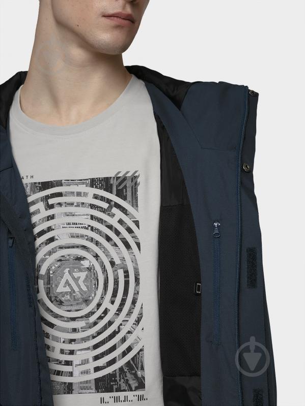 Куртка мужская демисезонная 4F D4L20-KUM206-31S р.XL синяя - фото 8