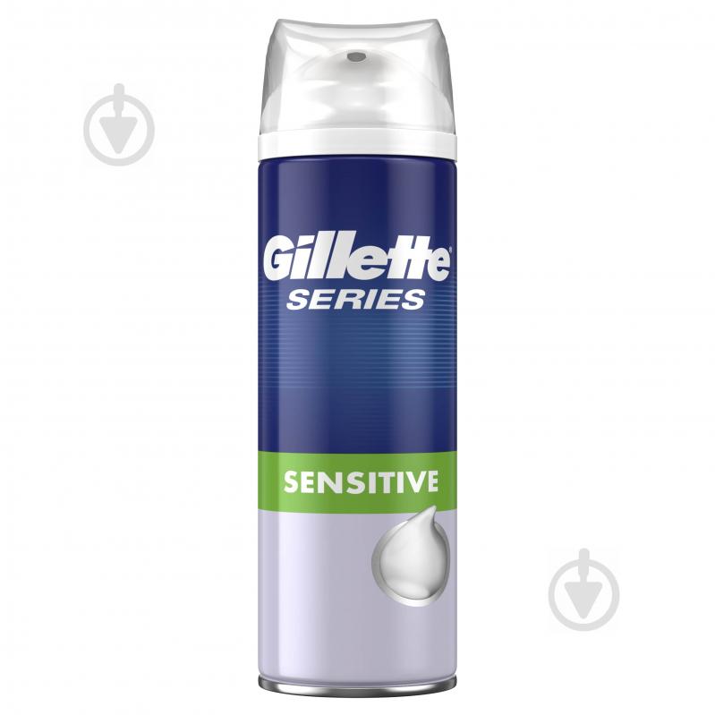 Піна для гоління Gillette Series Sensitive Skin для чутливої шкіри 250 мл - фото 1