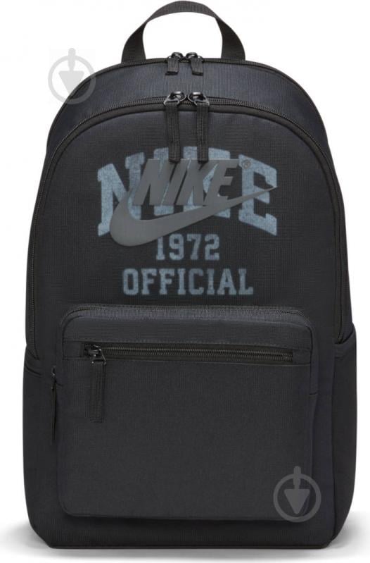 Рюкзак Nike NK HERITAGE EUGENE BKPK TRND DJ7373-010 23 л черный - фото 1