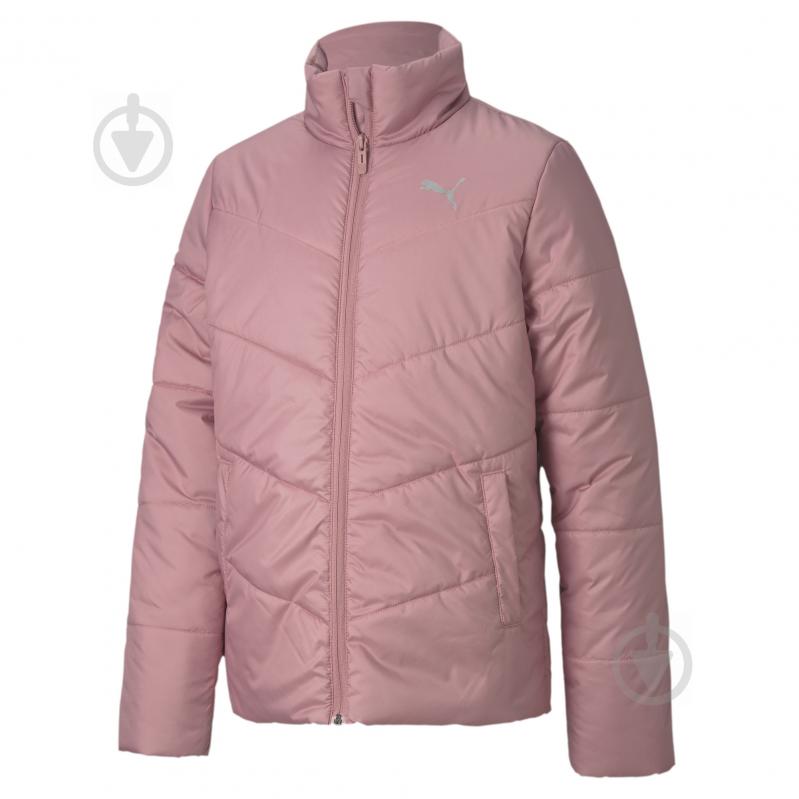 Куртка Puma ESS Padded Jacket G 58308416 розовая - фото 1