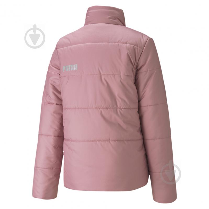 Куртка Puma ESS Padded Jacket G 58308416 розовая - фото 2