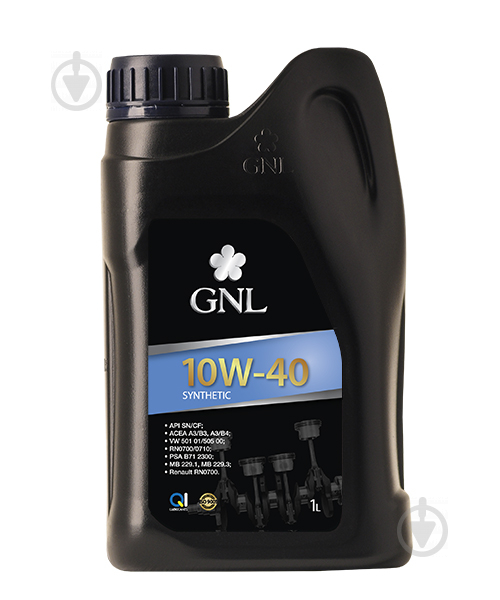 Моторне мастило GNL Synthetic API SN/CF 10W-40 1 л (60178001) - фото 1