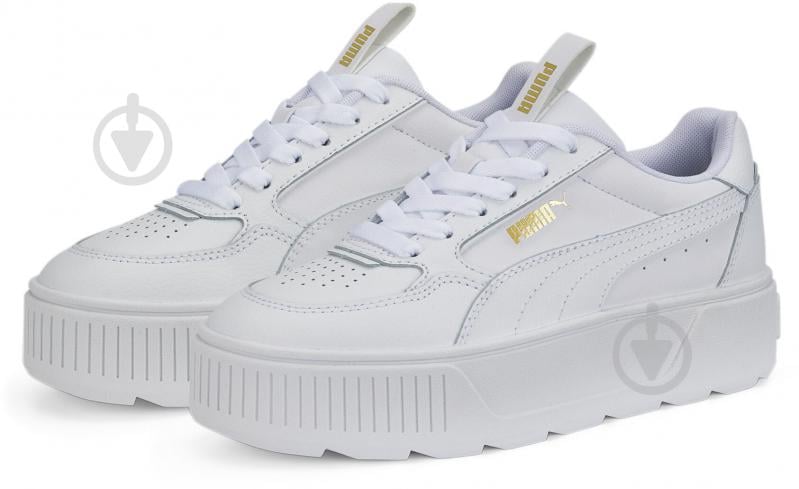 Кроссовки женские демисезонные Puma KARMEN REBELLE 38721201 р.41 белые - фото 3