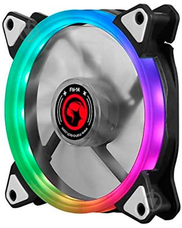 Вентилятор для корпуса Marvo RGB LED (FN-14) - фото 2
