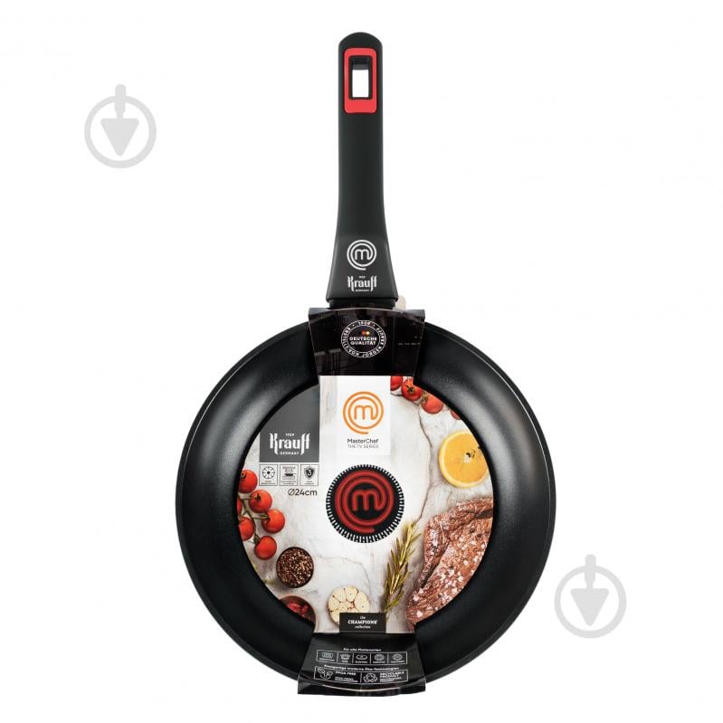 Сковорода Krauff MasterChef 24 см 25-45-288 - фото 1 Сковорода Krauff MasterChef 24 см 25-45-288 - фото 1