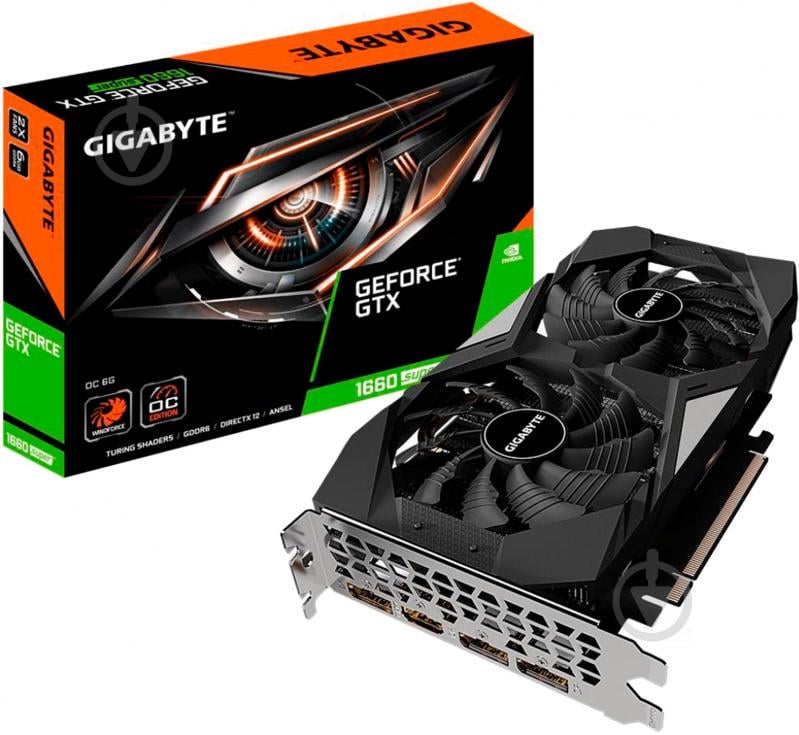 Відеокарта Gigabyte GeForce GTX 1660 6GB GDDR6 192bit (GV-N166SOC-6GD) - фото 7