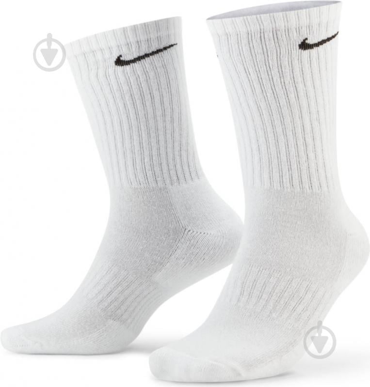 Шкарпетки Nike EVERYDAY CUSHIONED 3P SX7664-964 р.34-38 чорно-сіро-білий 3 пари шт. - фото 3