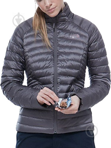 Куртка жіноча зимова THE NORTH FACE W TONNERRO FZ JACKET T92UAMHCW р.M сіра - фото 3