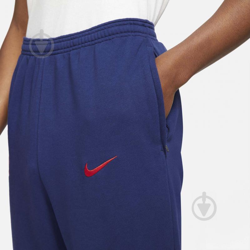 Брюки Nike ATM M NK GFA FLC PANT FT CW0569-421 р. S синий - фото 4