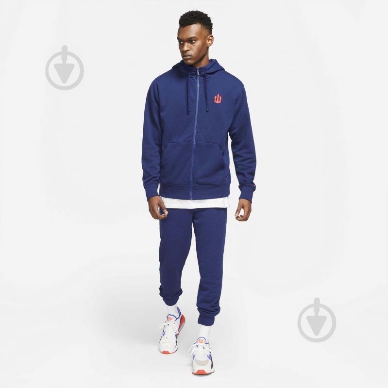 Брюки Nike ATM M NK GFA FLC PANT FT CW0569-421 р. S синий - фото 6