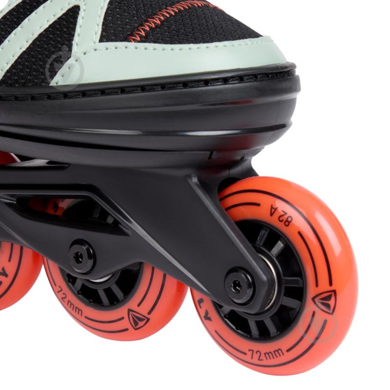 Роликові ковзани Firefly ILS C76 J 430976-902681 р. 38-41 чорно-зелений - фото 11